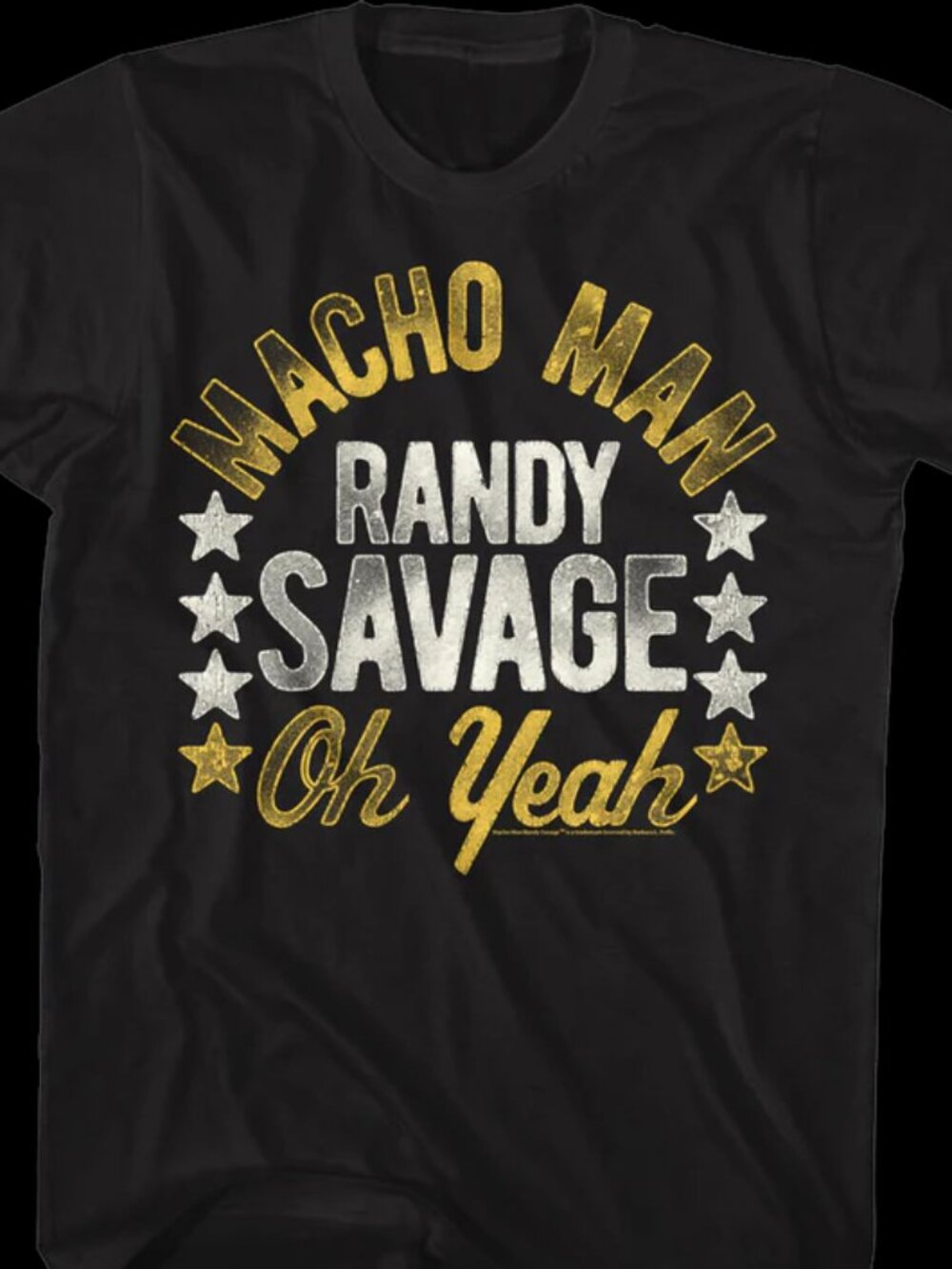 Black Macho Man Randy Savage Oh Yeah Shirt
